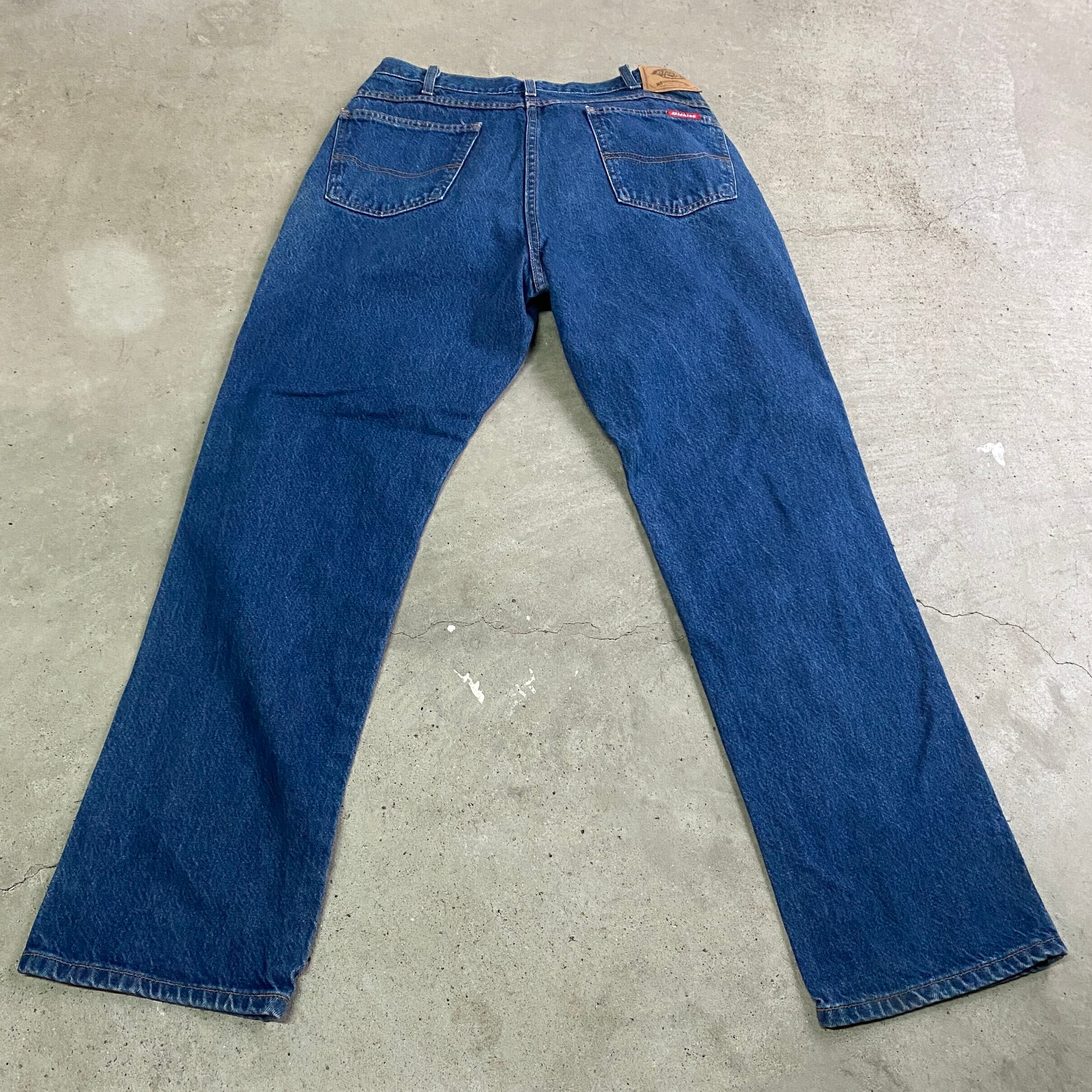 90年代 Dickies ディッキーズ デニムパンツ メンズW34相当 古着 90s