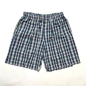-DEAD STOCK- USA製 NATURAL ELEMENTS MADRAS SHORTS [LARGE]