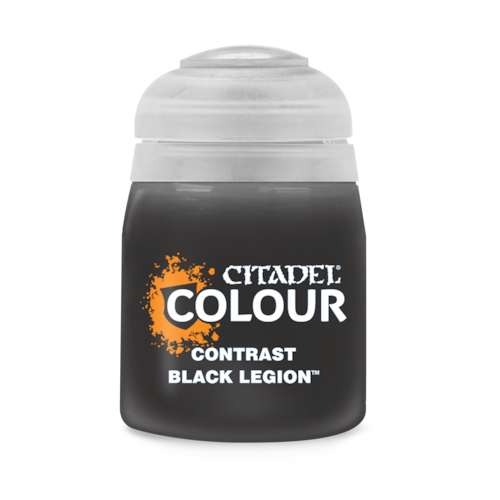 シタデルカラー コントラスト:ブラックレギオン　CONTRAST: BLACK LEGION (18ML)