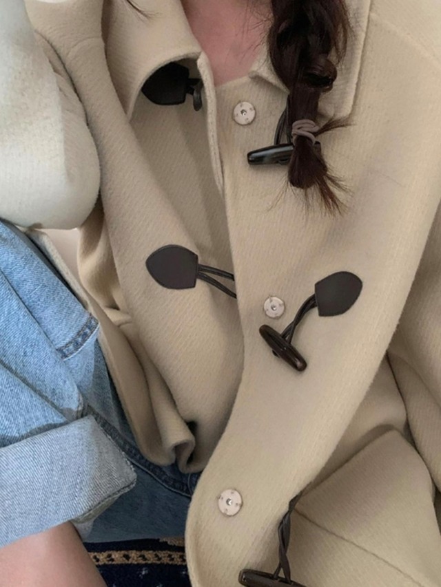 (予約) pretty young thing / Duffle handmade coat 4color