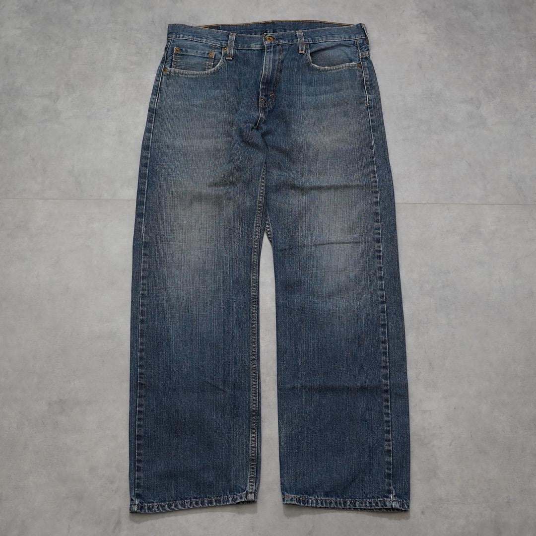 リーバイス569 Levis W33 ブルーデニム 青 ヒゲ 古着 15699