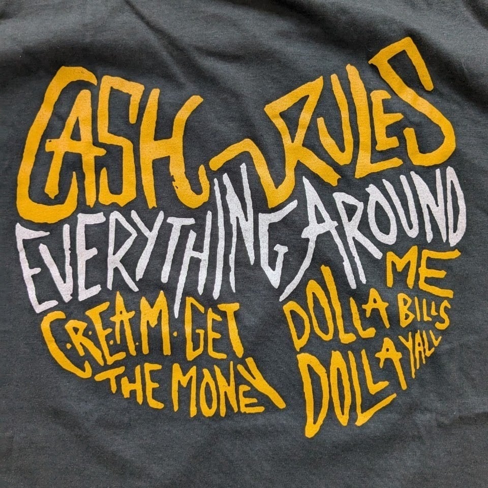 再入荷!【 WU-TANG CLAN(ウータンクラン)】Tシャツ / ビンテージ加工 〚アメリカン雑貨 アメトイ〛