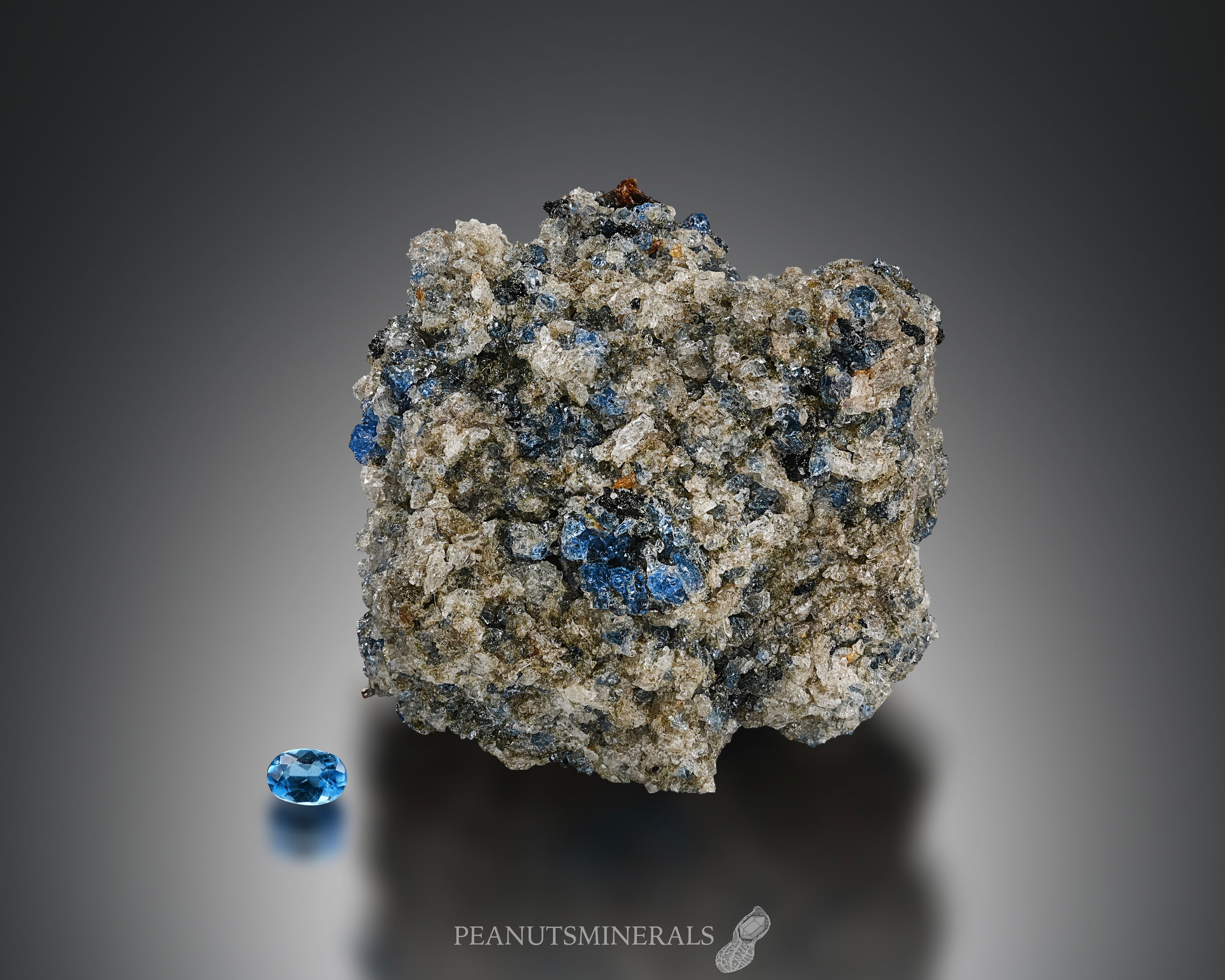 アウイン 0.146ct No. 17.【Hauyne】ドイツ産 Gem & Specimen
