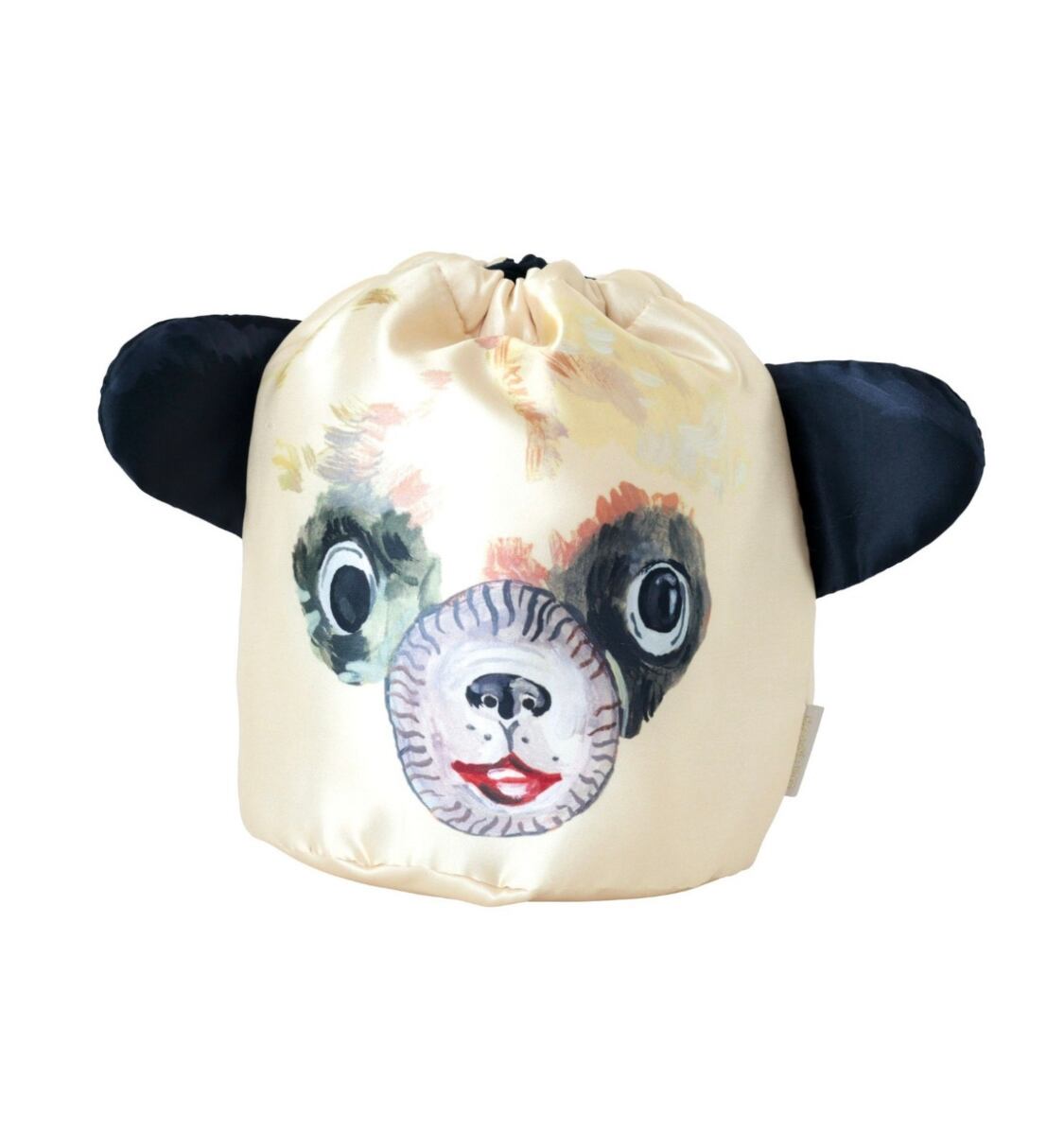 NathalieLete(ナタリーレテ)BLANCHE Drawstring bag(panda/bear)バッグ 