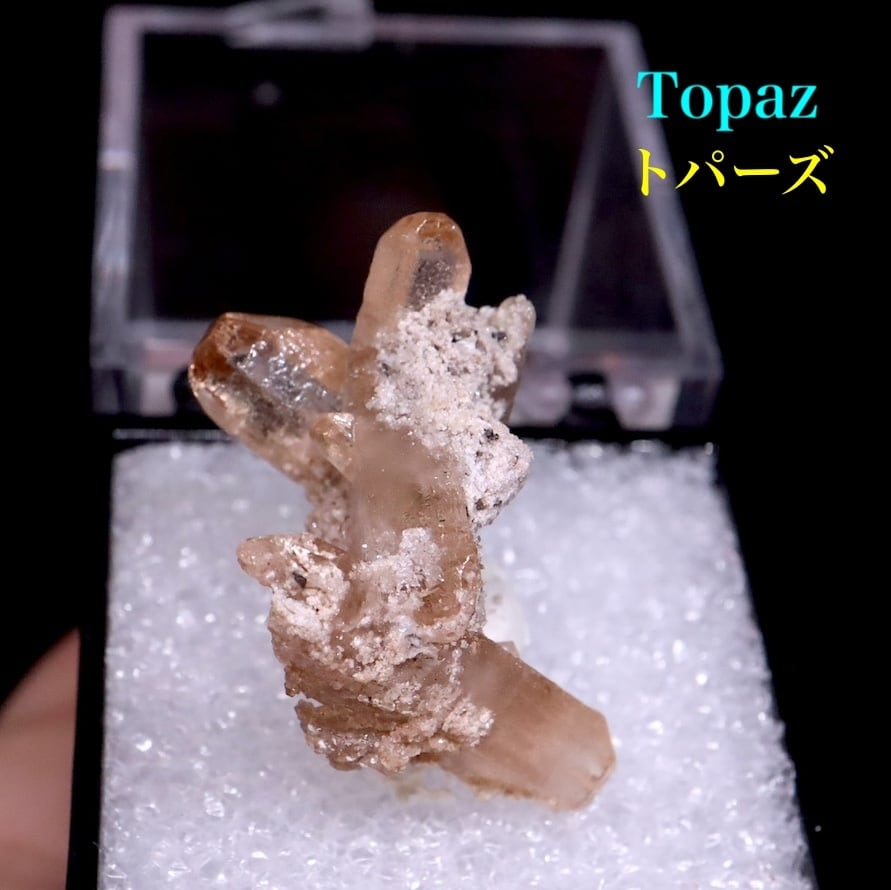 トパーズ 結晶 4.3g 原石 TZ331 鉱物 パワーストーン 天然石
