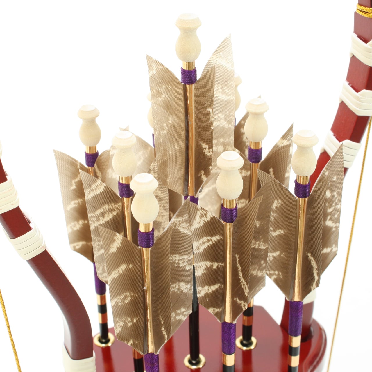 破魔弓飾り《商品コード》10200-0123 百矢台 5㎜厚ガラス｜初正月