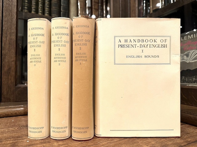 【SG003】A HANDBOOK OF PRESENT-DAY ENGLISH / second-hand books
