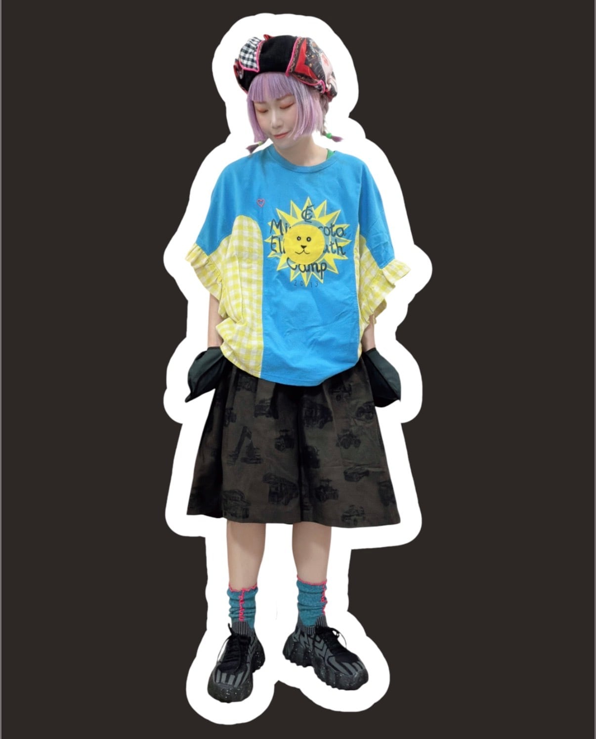 【9/27(日)21:00-9/30(水)12:00まで限定❣️】+R / Hakama pants(くるま)