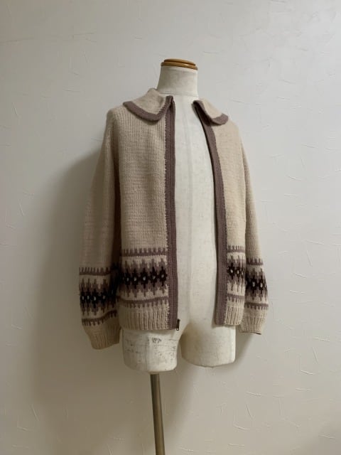 1960's Knitting Pattern Cowichan Jacket
