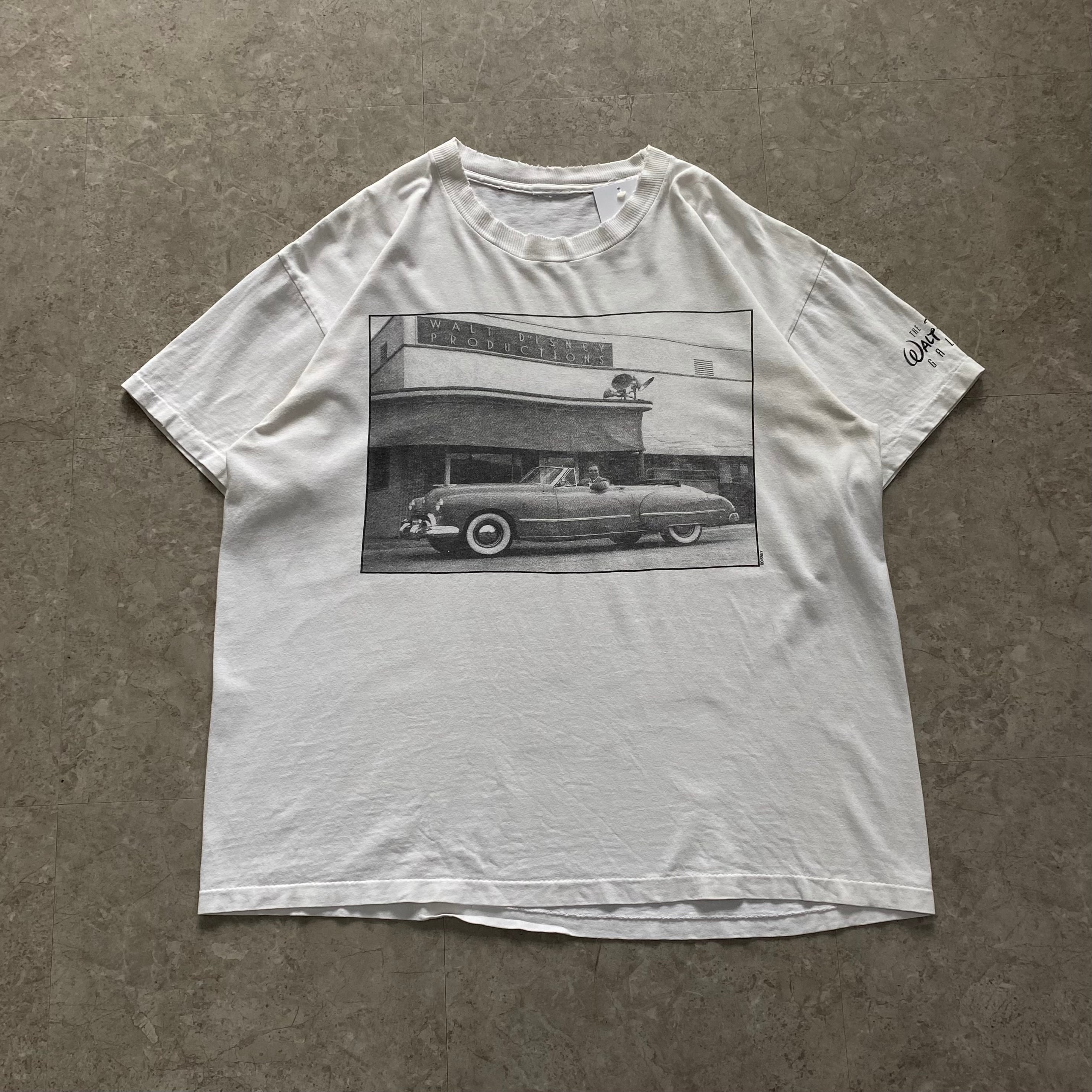 90s Walt Disney "GALLERY" photo T-shirt【仙台店】