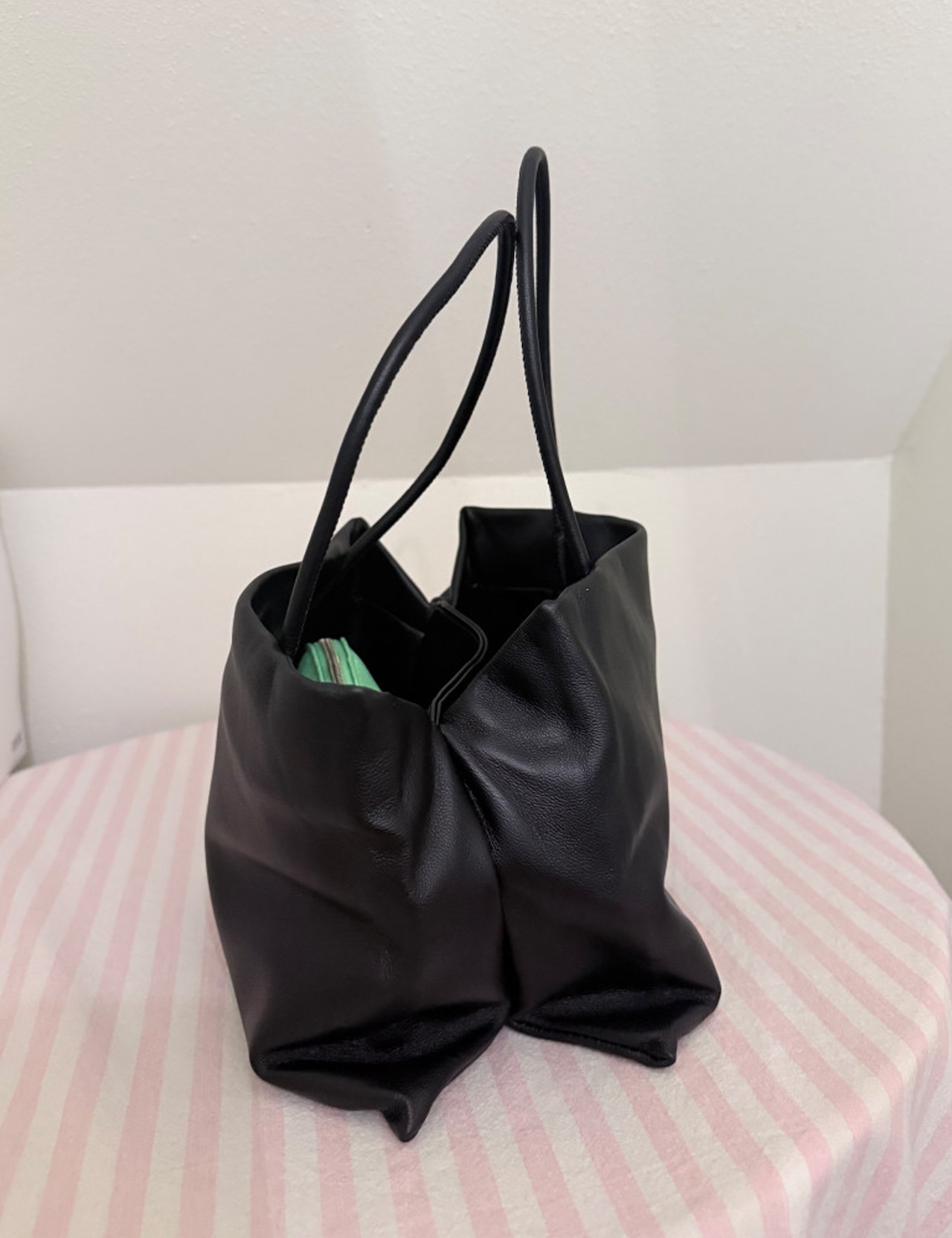 【新作5%OFF・3日間】100%Lambskin Twin Bag_2colors