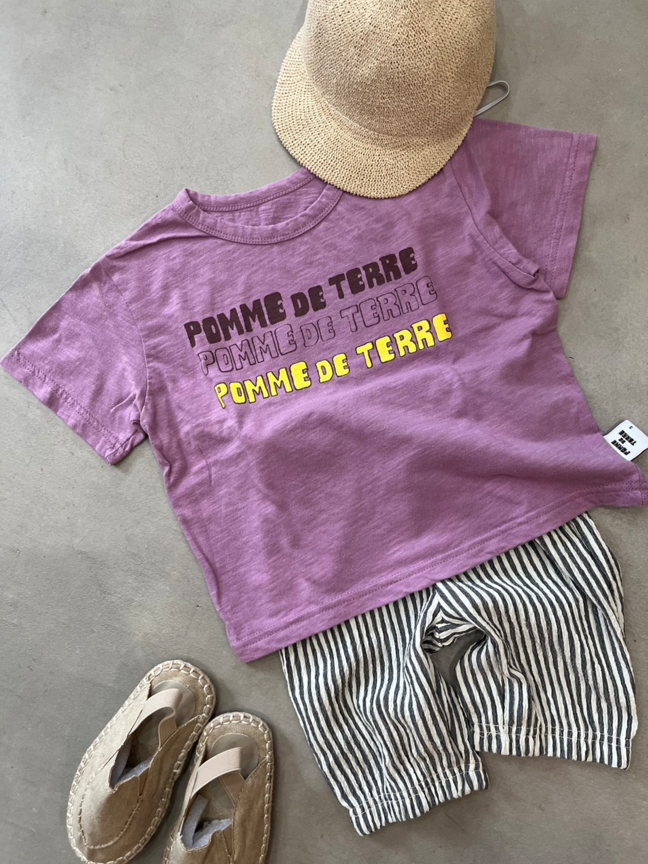 【pomme de terre】ジャガイモT　ラベンダー 90~110cm - 6