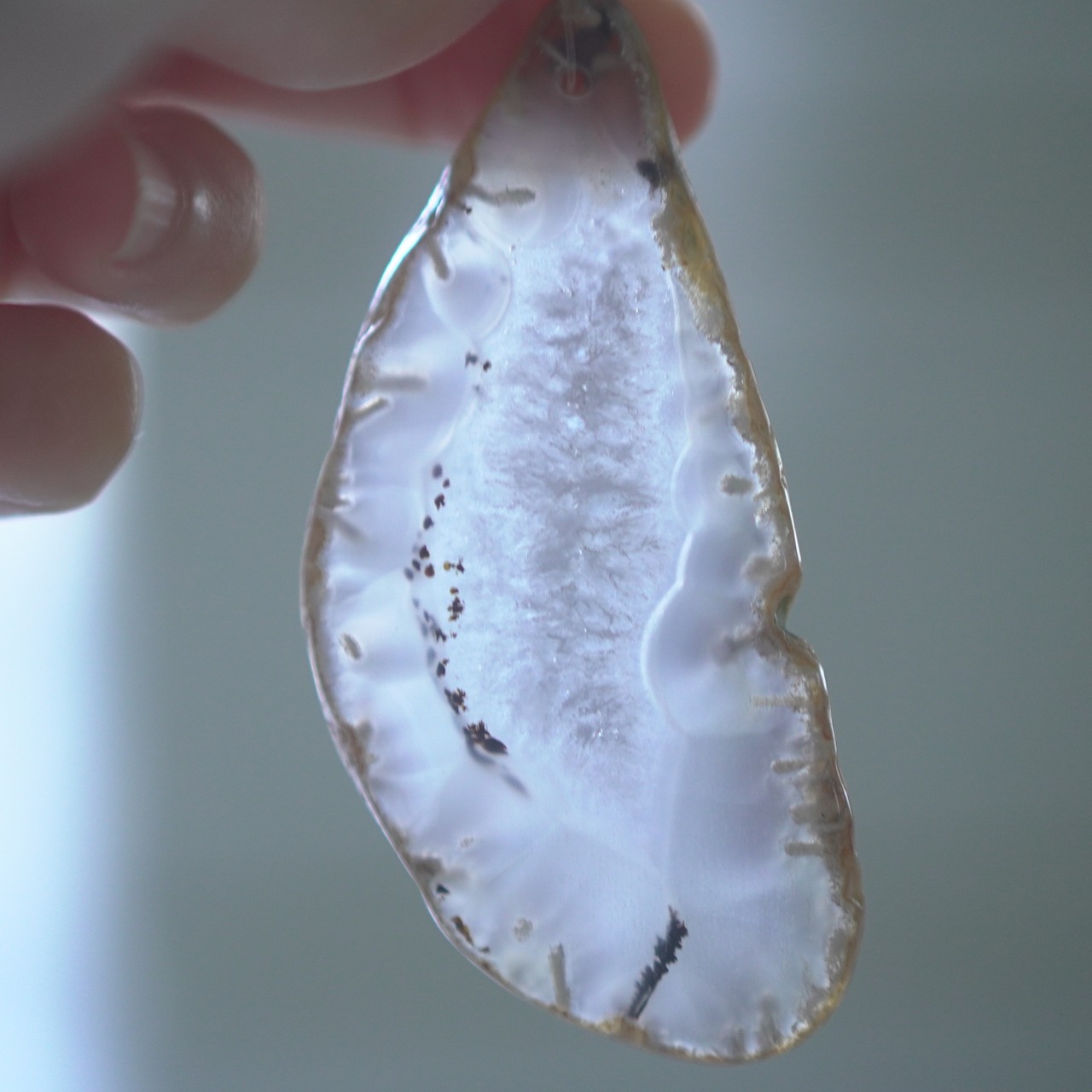 IBUKI 07 - アゲートヒーリングチャイム / Agate Sun Catcher Wind Chime 893