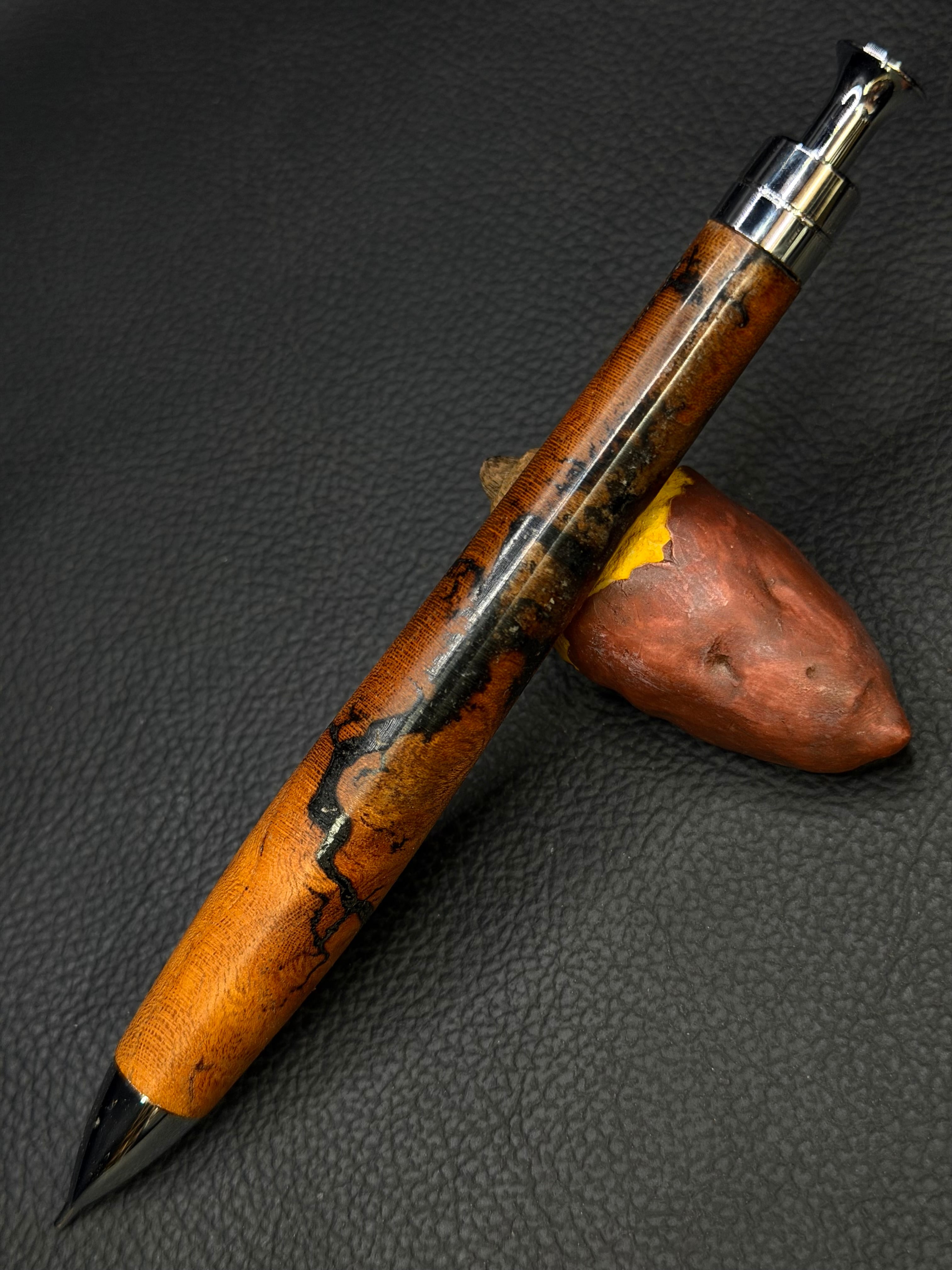 こぶた工房 フラクタルバーニングウッド 欅 ケヤキ シャープペンシル 14 フラクタルバーニングウッド ケヤキ | こぶた工房