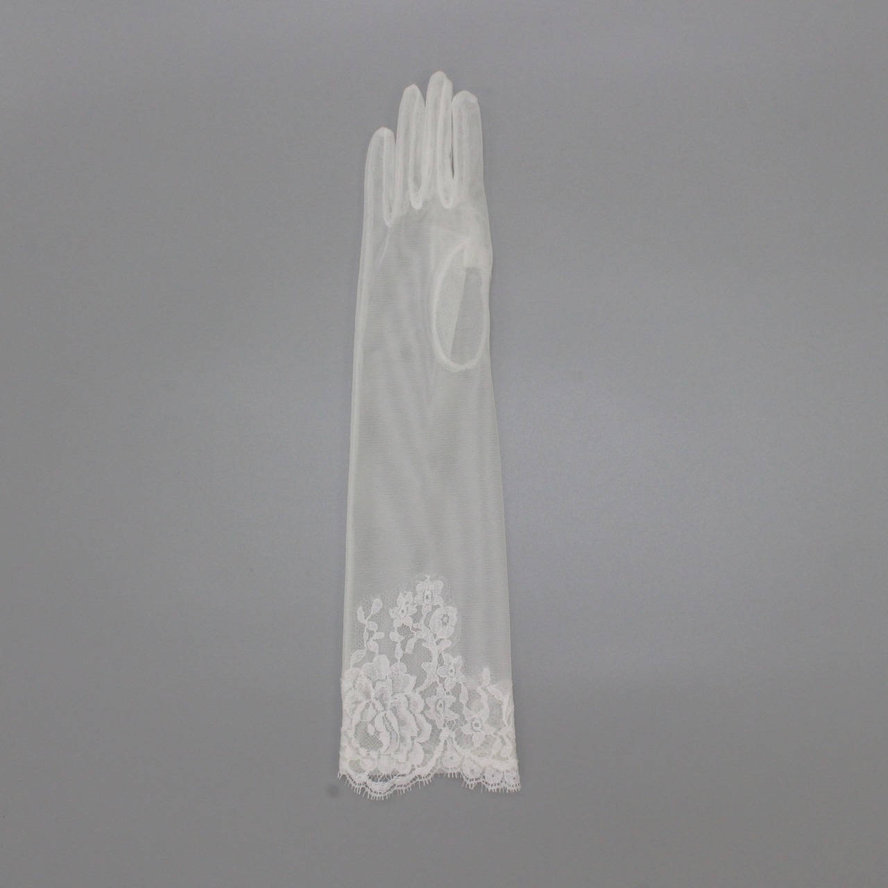 裾リバーレースパワーネット40cm手袋 437-303