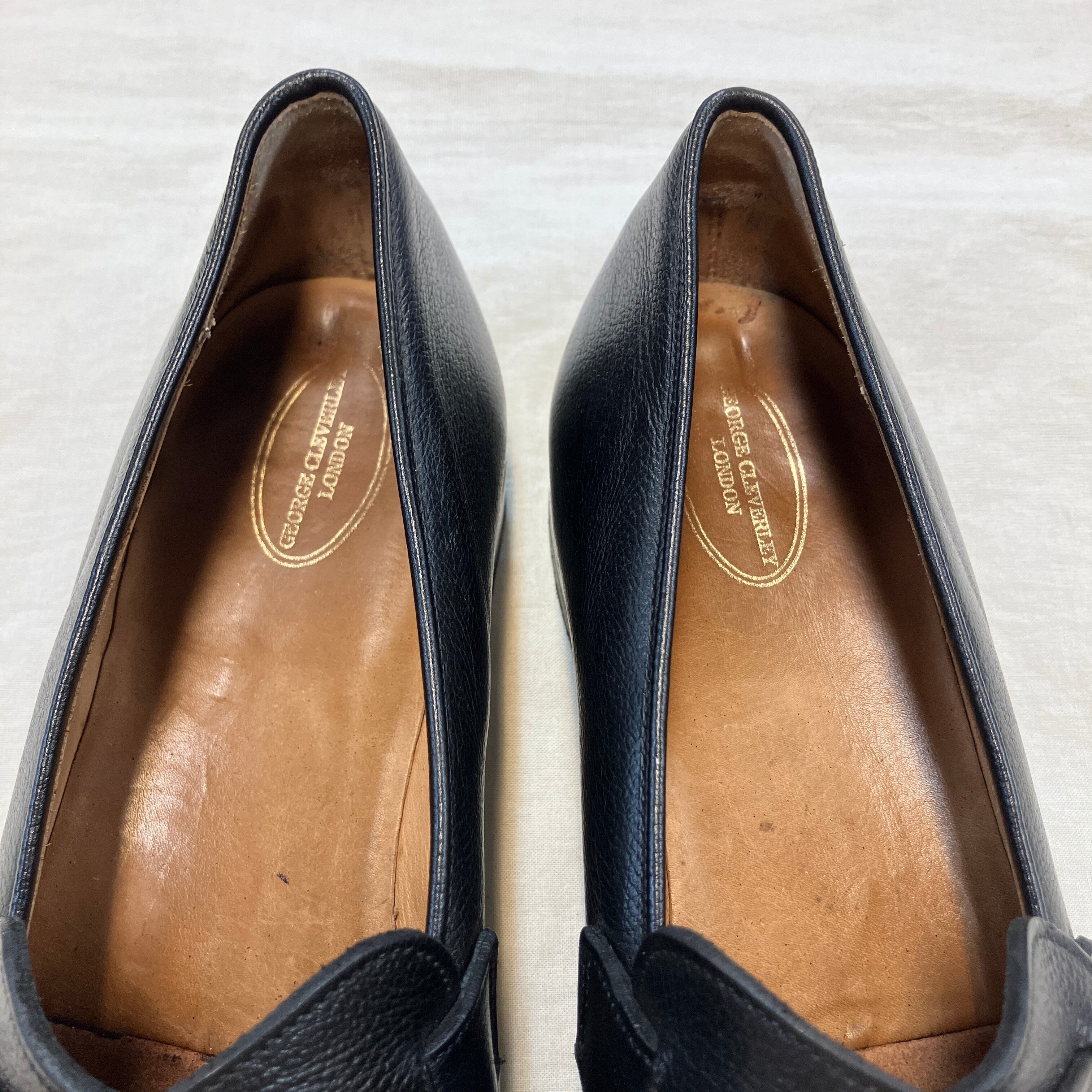GEORGE CLEVERLEY LEATHER BUTTERFLY LOAFER《8 1/2 E》 | safarionline