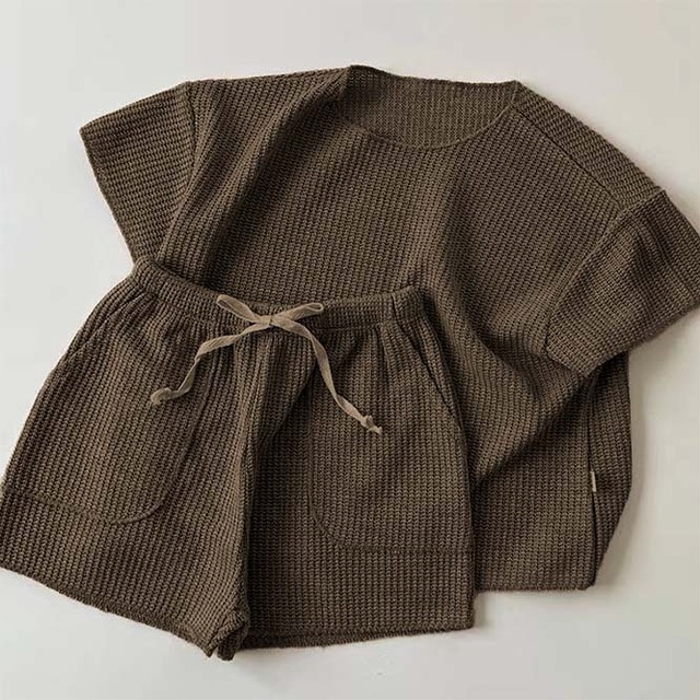 【即納】waffle tops＆pants