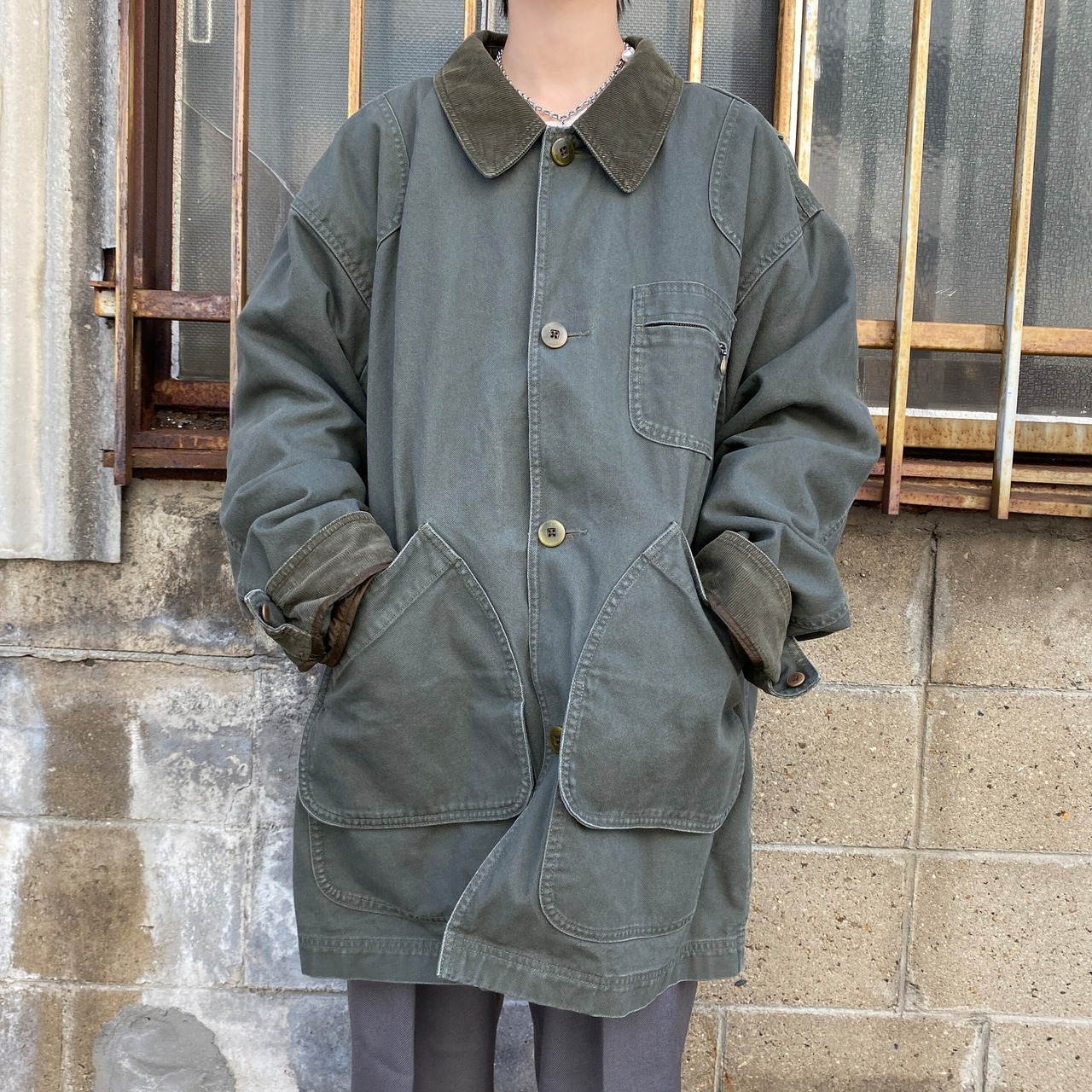 90〜00年代 L.L.Bean エルエルビーン ウールライナー付 ハンティング 