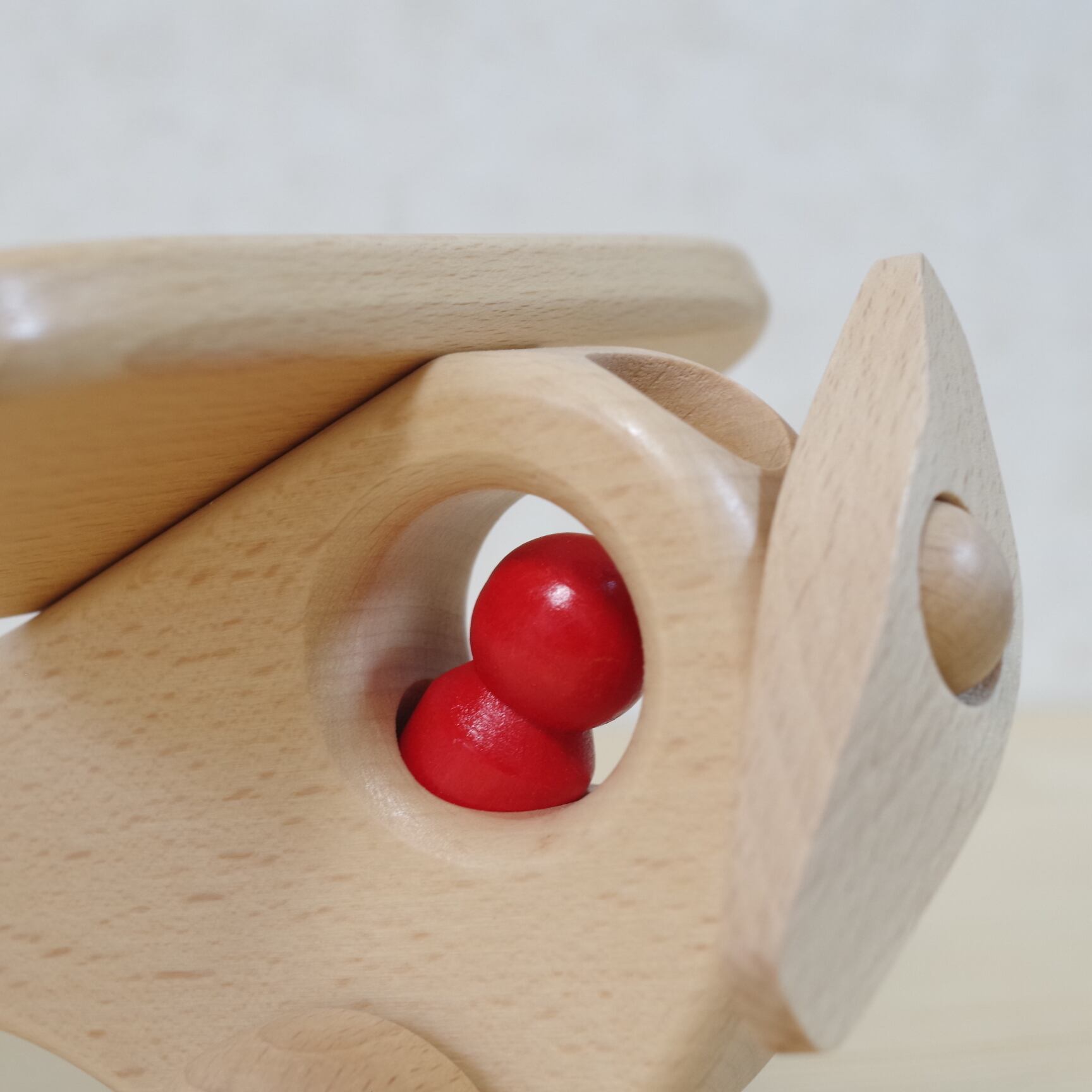 ケラー 1人乗り飛行機 白木 | 木のおもちゃ専門店 おもちゃ箱 イカロス