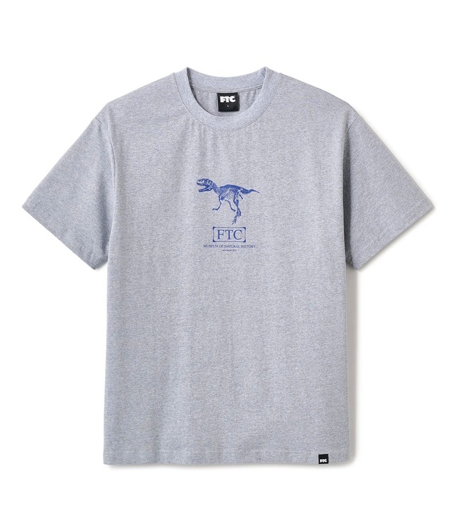 【FTC】NATURAL HISTORY TEE - ASH HEATHER