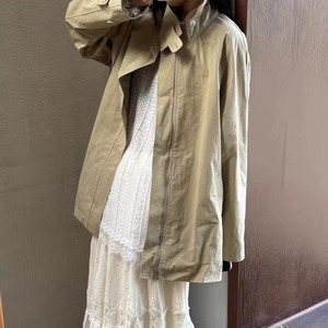 スタンドカラーミディトレンチコート ・20576