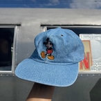 DEADSTOCK 90's VINTAGE "Mickey Mouse" Souvenir Cap walt disney/ USA MADE