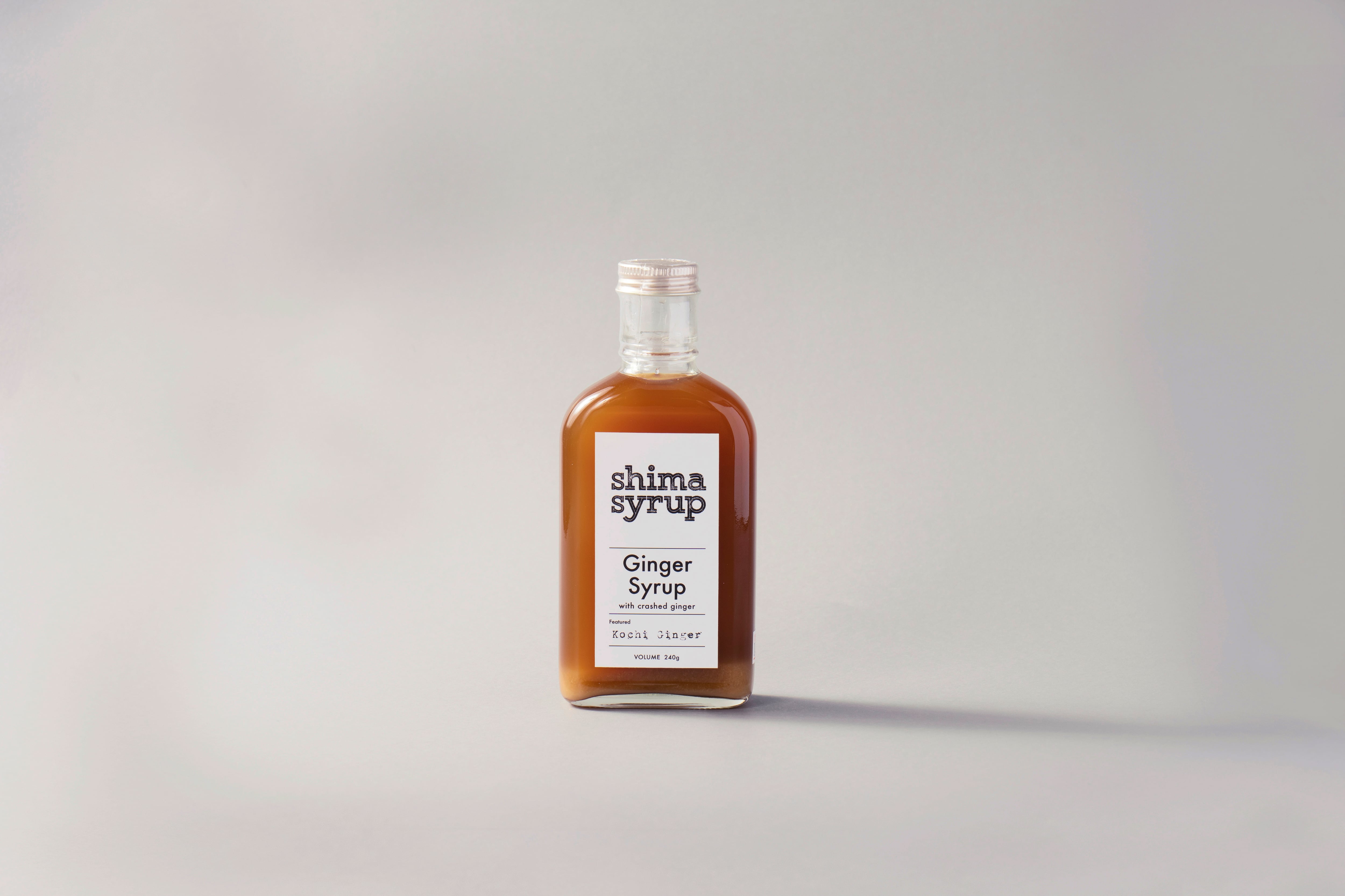 クラフトジンジャーシロップ( shima syrup Ginger 240g クラフトジンジャーシロップ( shima syrup Ginger 240g