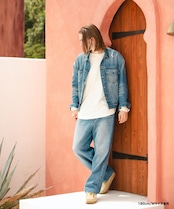 【#Re:room】VINTAGE WIDE DENIM PANTS［REP230］