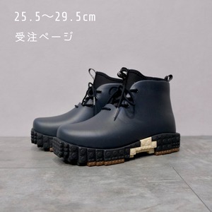※受注 ブロックシューズ(防水) / 25.5～29.5【pays des fees】