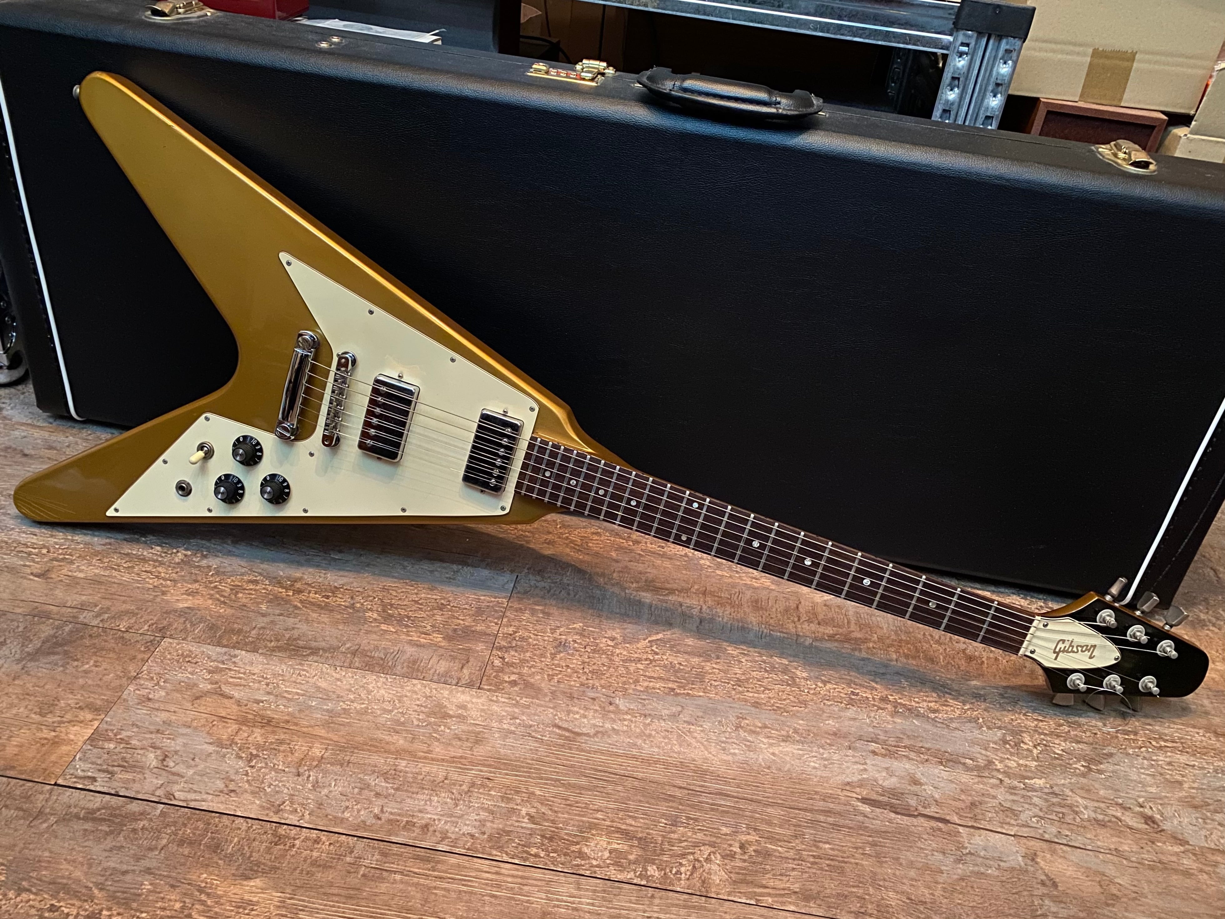 VINTAGE 1980年製 Gibson Flying V Gold【激レア】 | revikeike
