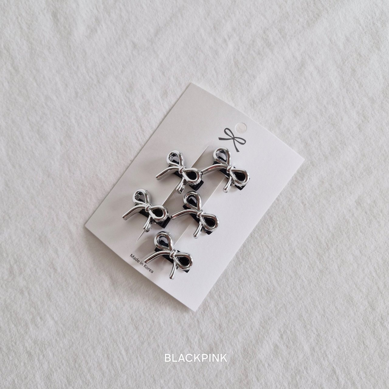 [BLACKPINK] Accessory) Tiny Ribbon 5-Piece Set-up / [블랙핑크] 악세)쪼꼬미리본5종세트