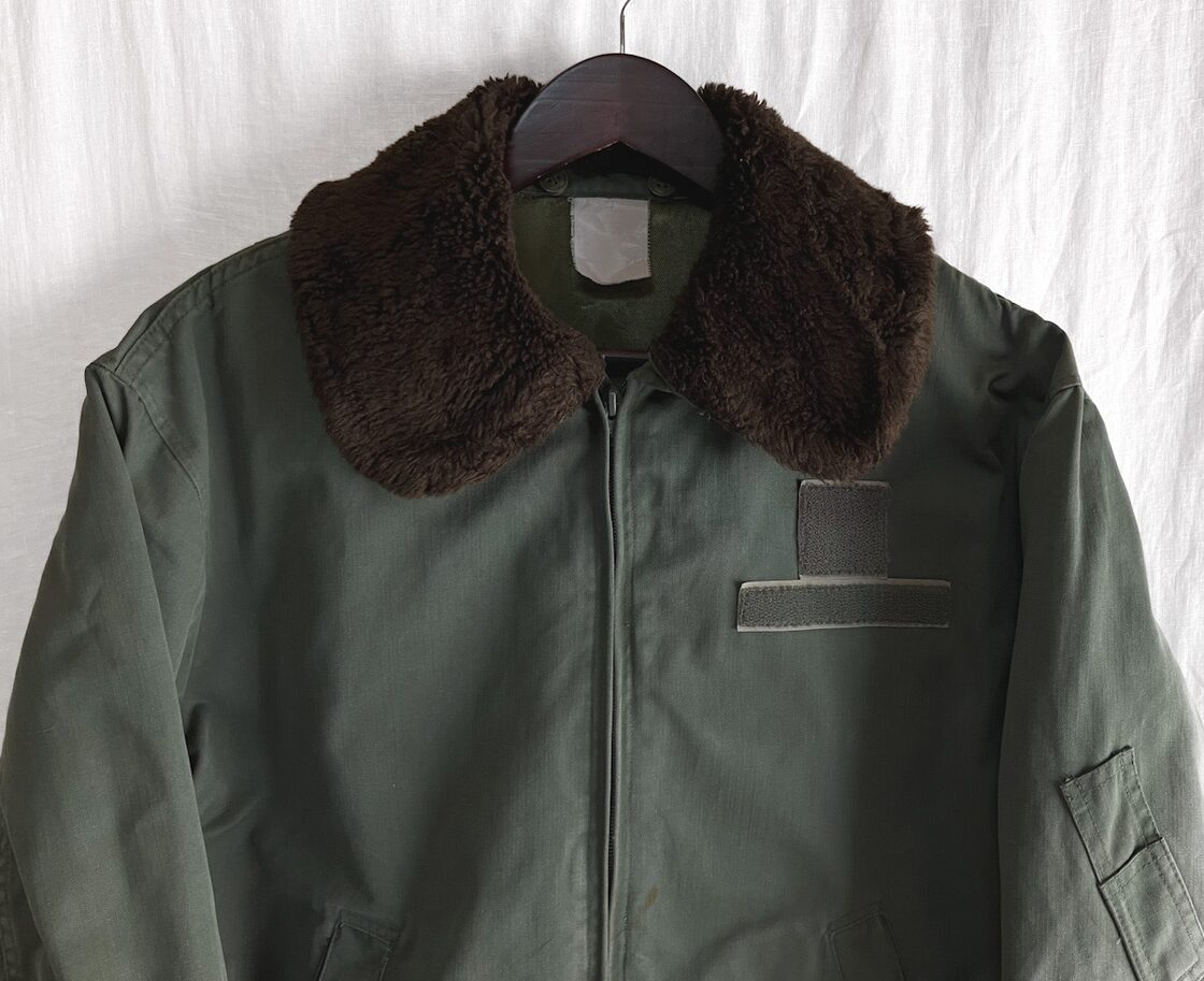フランス軍 パイロット ボア付き フライトジャケット L〜XL 空軍 