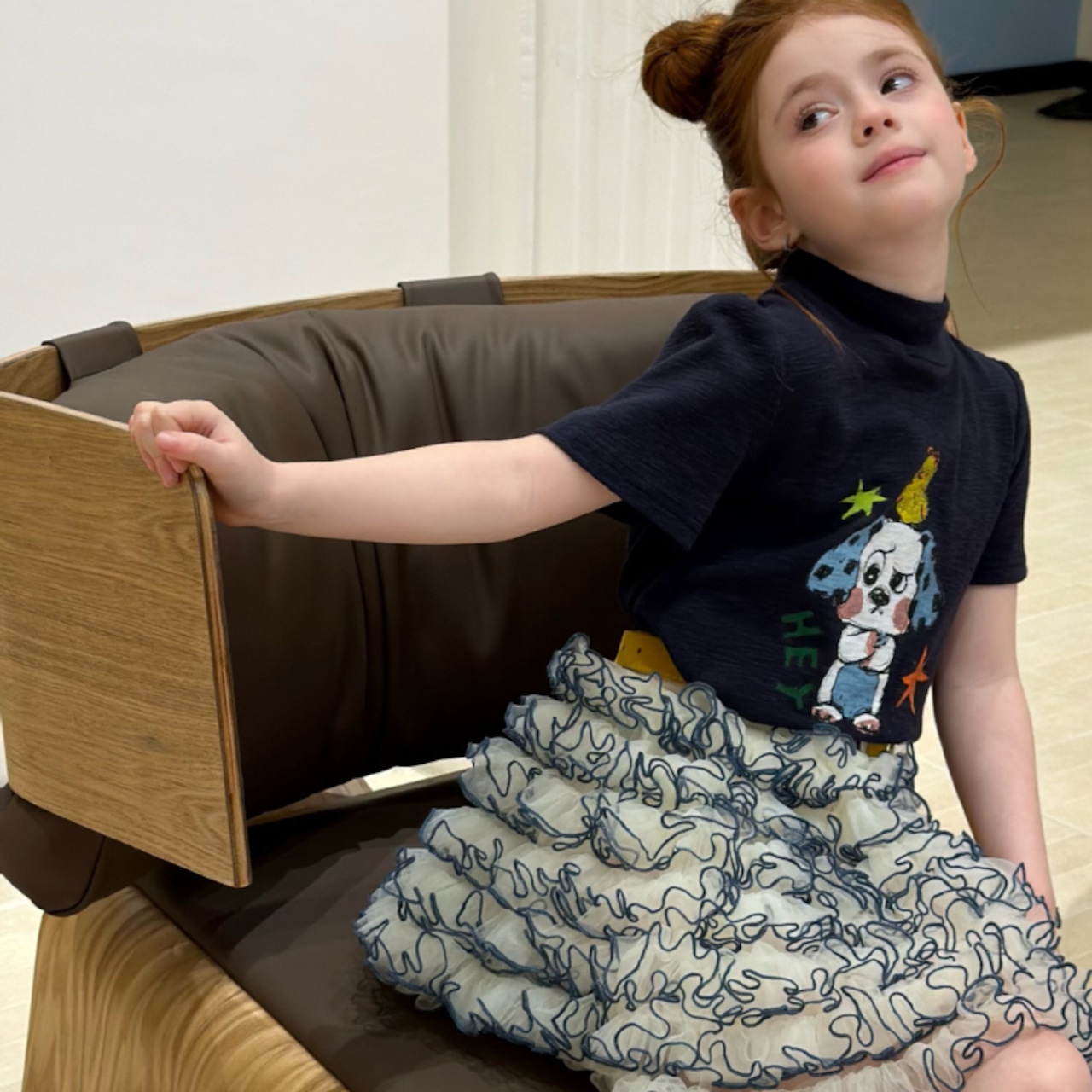 夏チュールティアートスカート