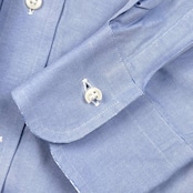 J.PRESS ジェイプレス PREMIUM PLEATS BD ボタンダウン 長袖シャツ LL/ブルー系 メンズ