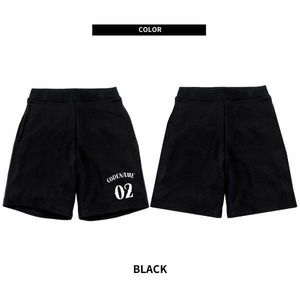 CODENAME 「”LOGO 02” Sweat Shorts Black/Gray」
