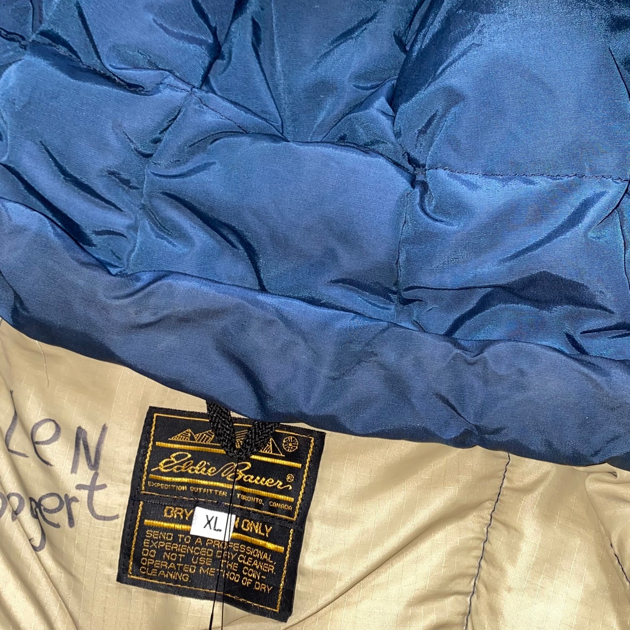 vintage 1980’s EDDIE BAUER down jacket “KARAKORAM”