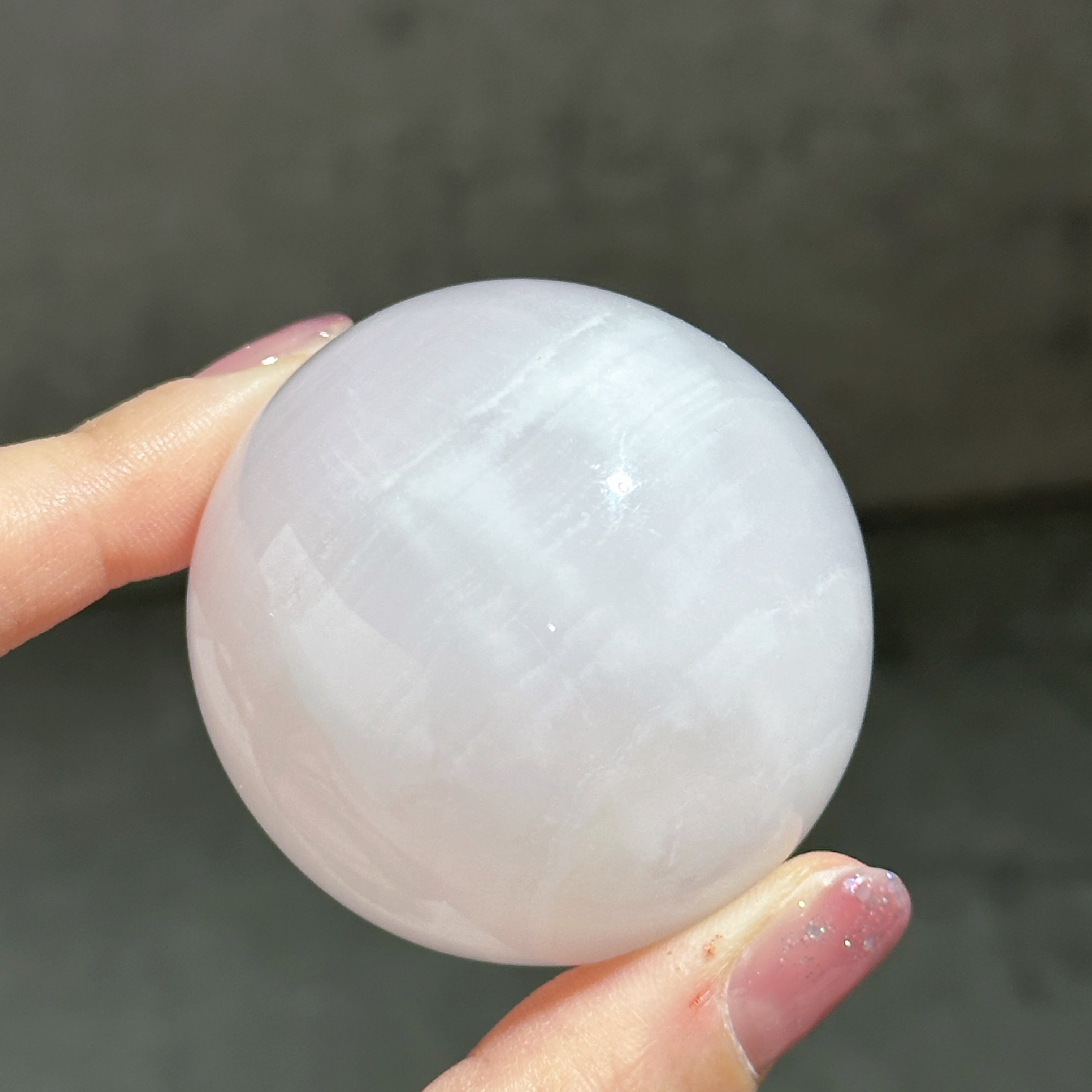 ピンクカルサイト スフィア02◇Pink Calcite◇天然石・鉱物