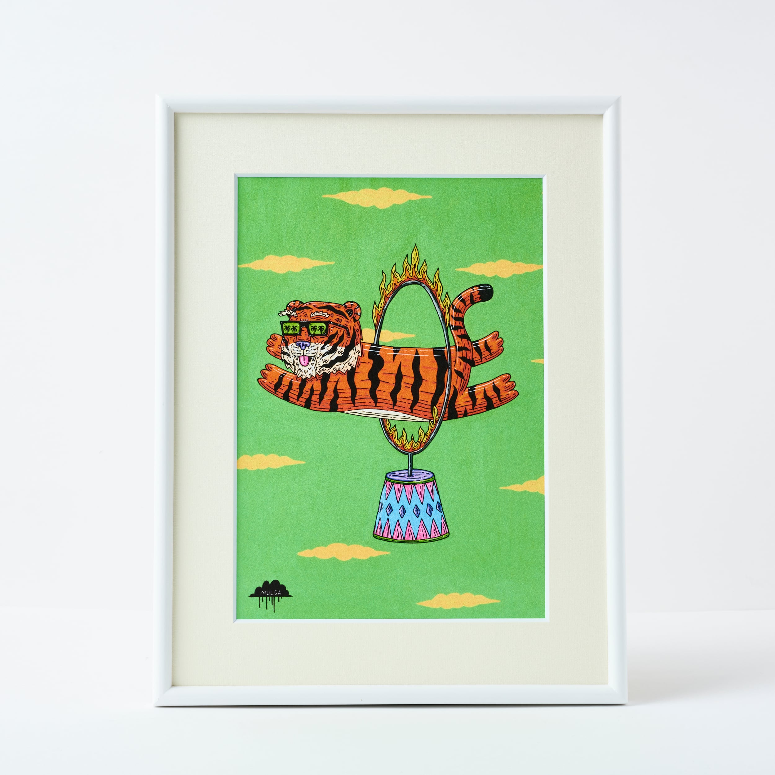 アートインテリア/A4: 紙_MU37 Freddy the Fantastic Tiger | MULGA