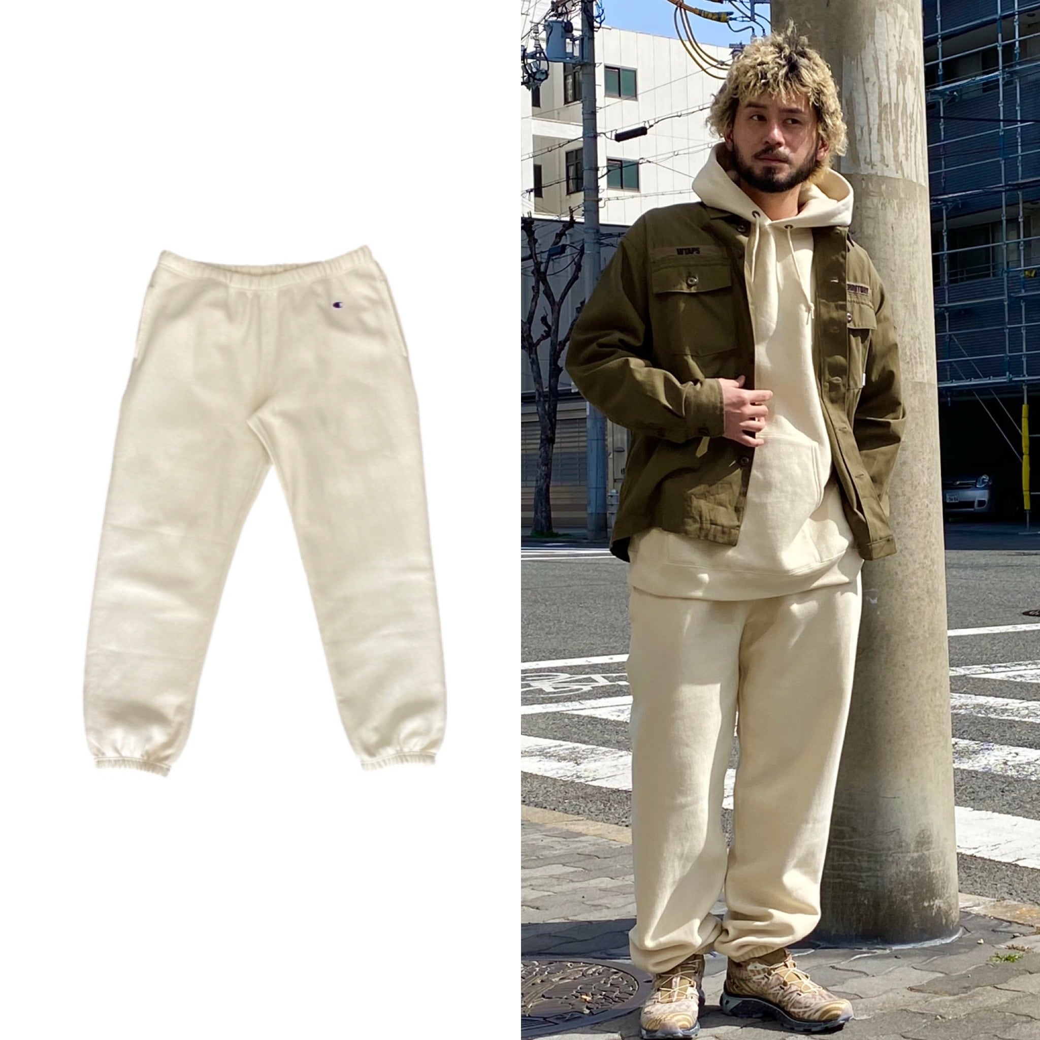 WTAPS x Champion ACADEMY TROUSERS Beige - その他