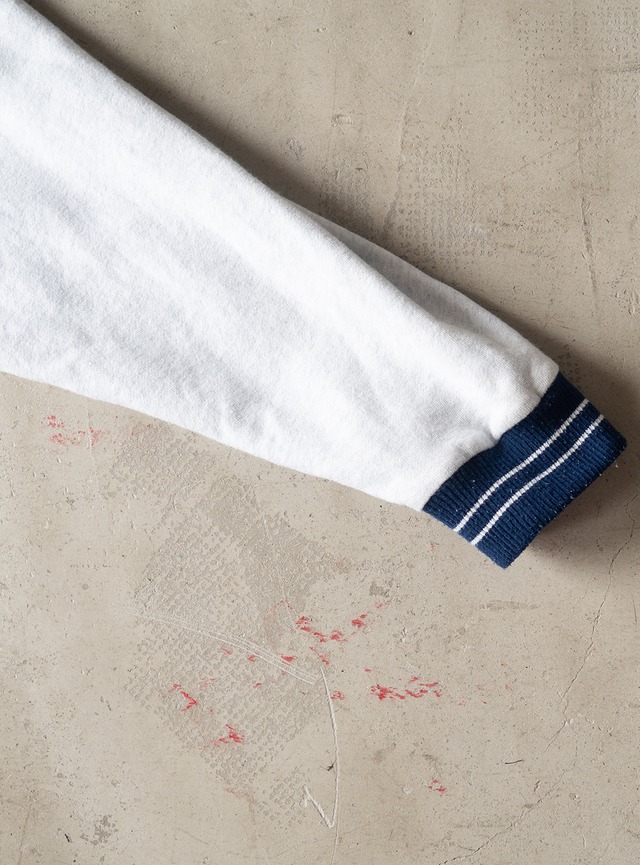 "COOPER FACT" used Piping half zip pullover