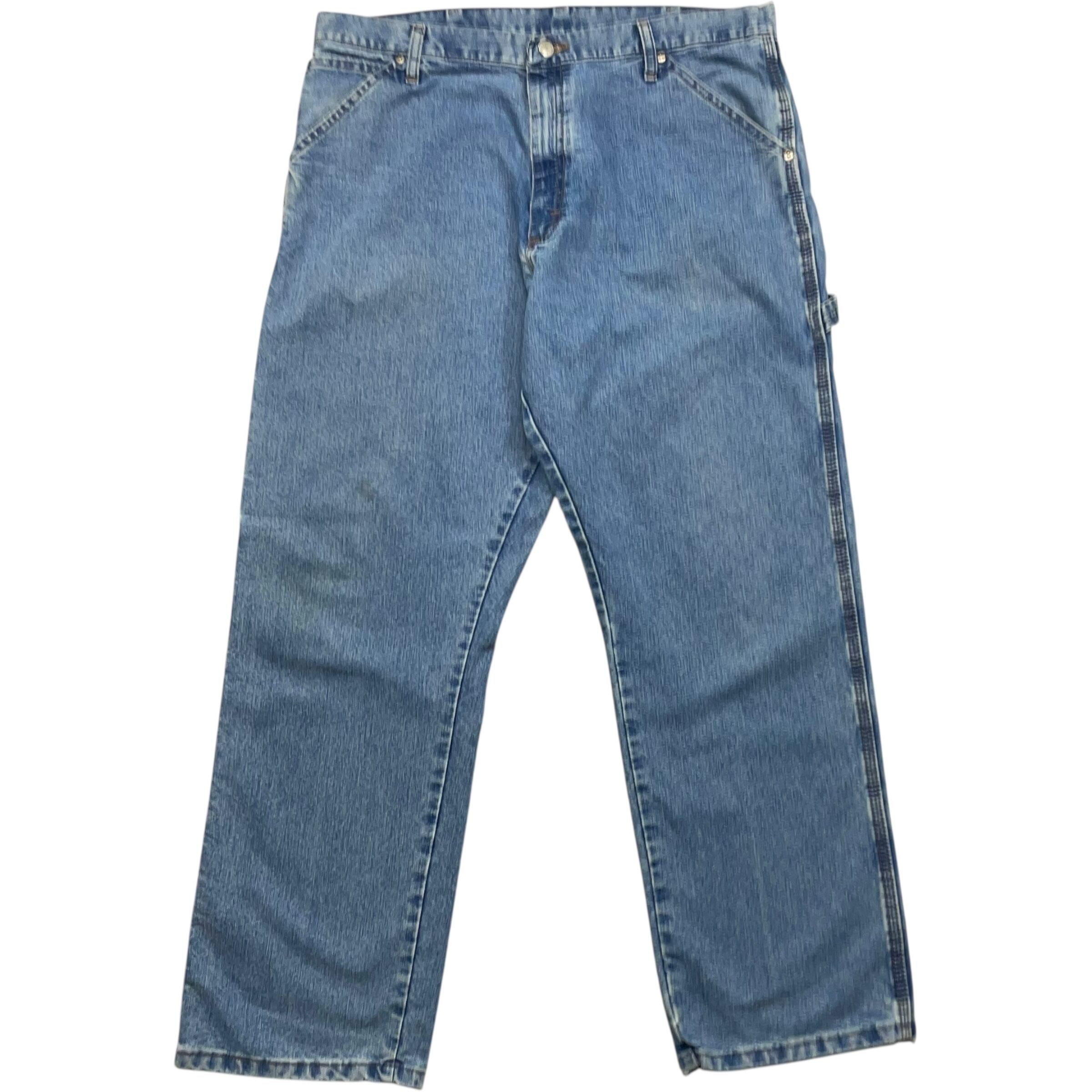 《実寸W37L30》Wrangler ラングラー デニムパンツ ワークパンツ ペインターパンツ no.7480