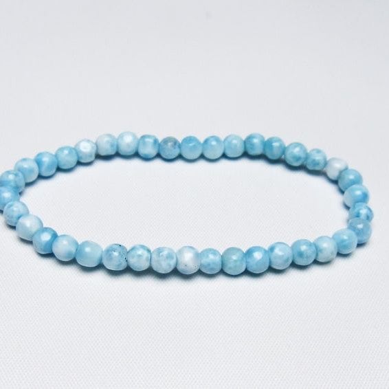 ラリマー ブレスレット 5mm 一点物 メール便可 [M便 1/10] 111-47962