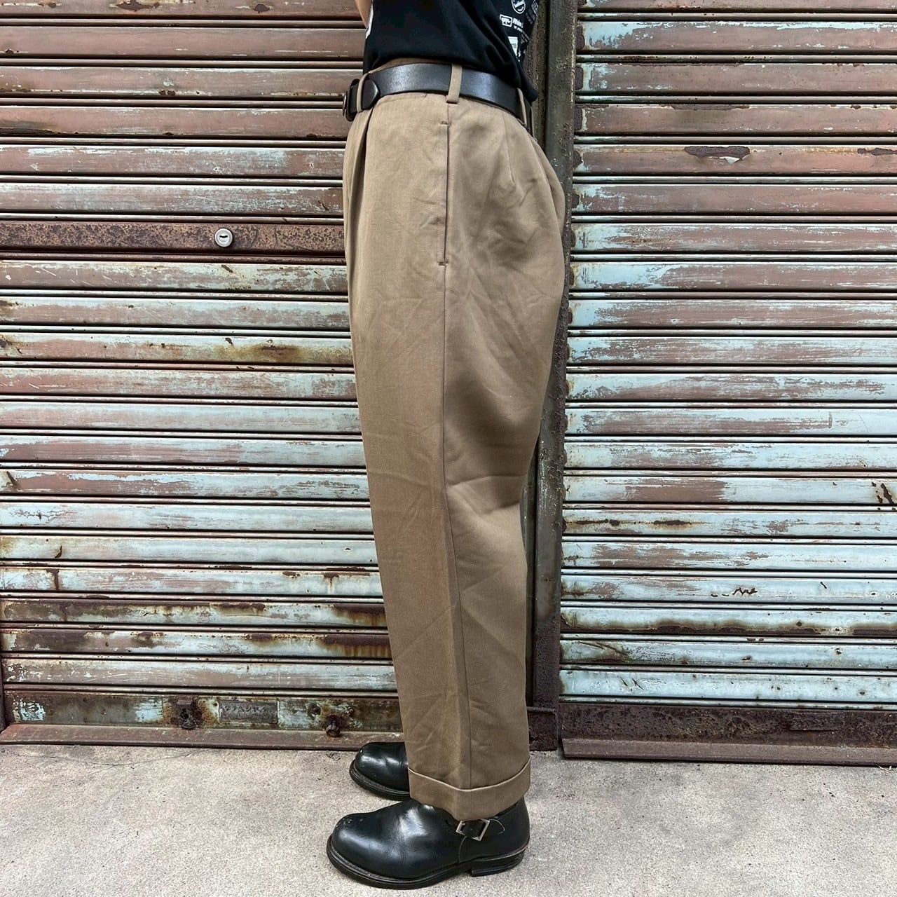 60s ユーロ スラックス ヴィンテージ ミリタリー コインポケット M