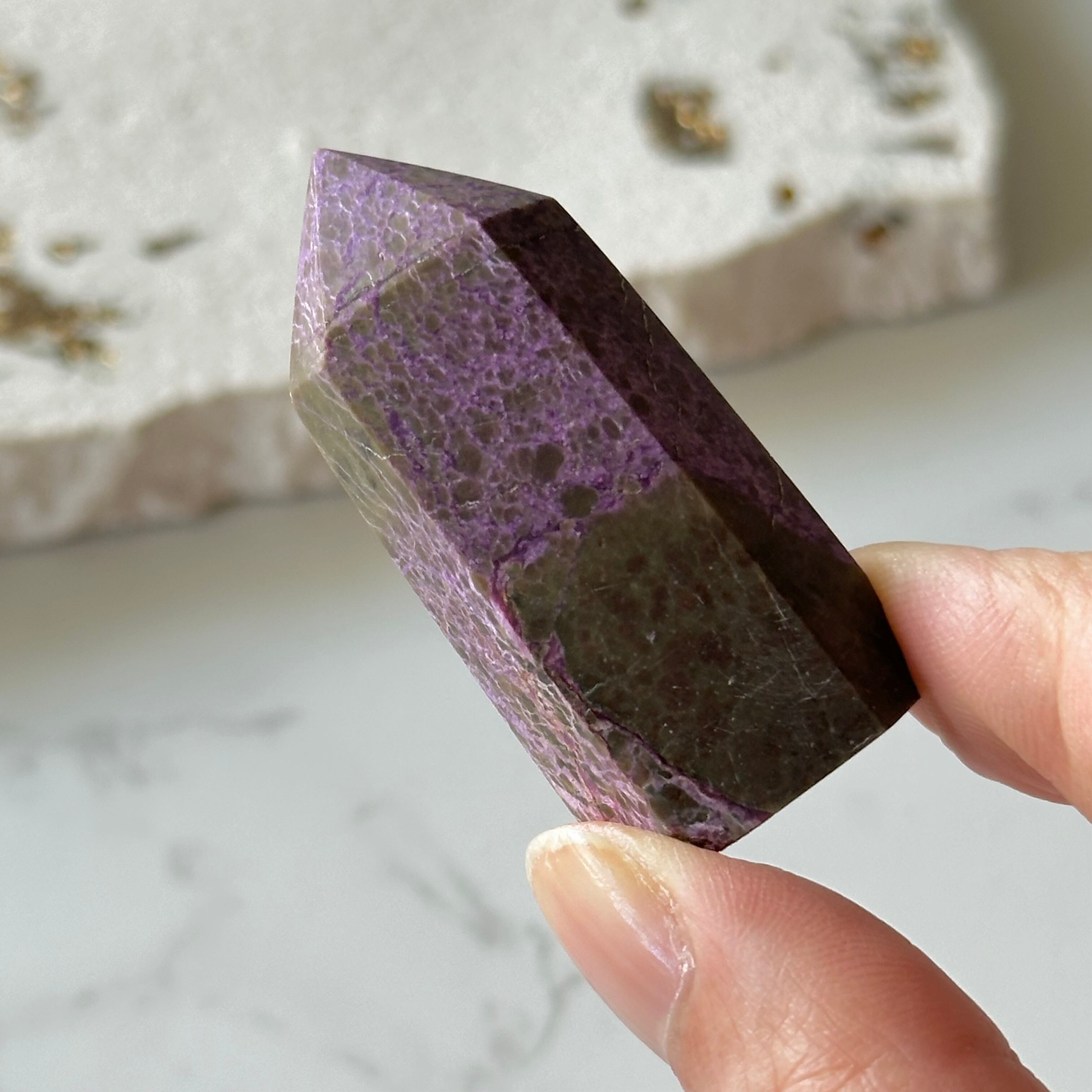 【天然石】高品質！アトランティサイト スフィア アトランティサイトタワー | Mt.Sophia 天然石屋さん／マウントソフィア