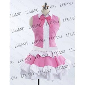 DK1971 ダンガンロンパ 希望の学園と絶望の高校生 舞園さやか（まいぞの さやか）コスチューム、コスプレ  オーダメイドも対応可能 K1971 ダンガンロンパ 希望の学園と絶望の高校生 舞園さやか（まいぞの