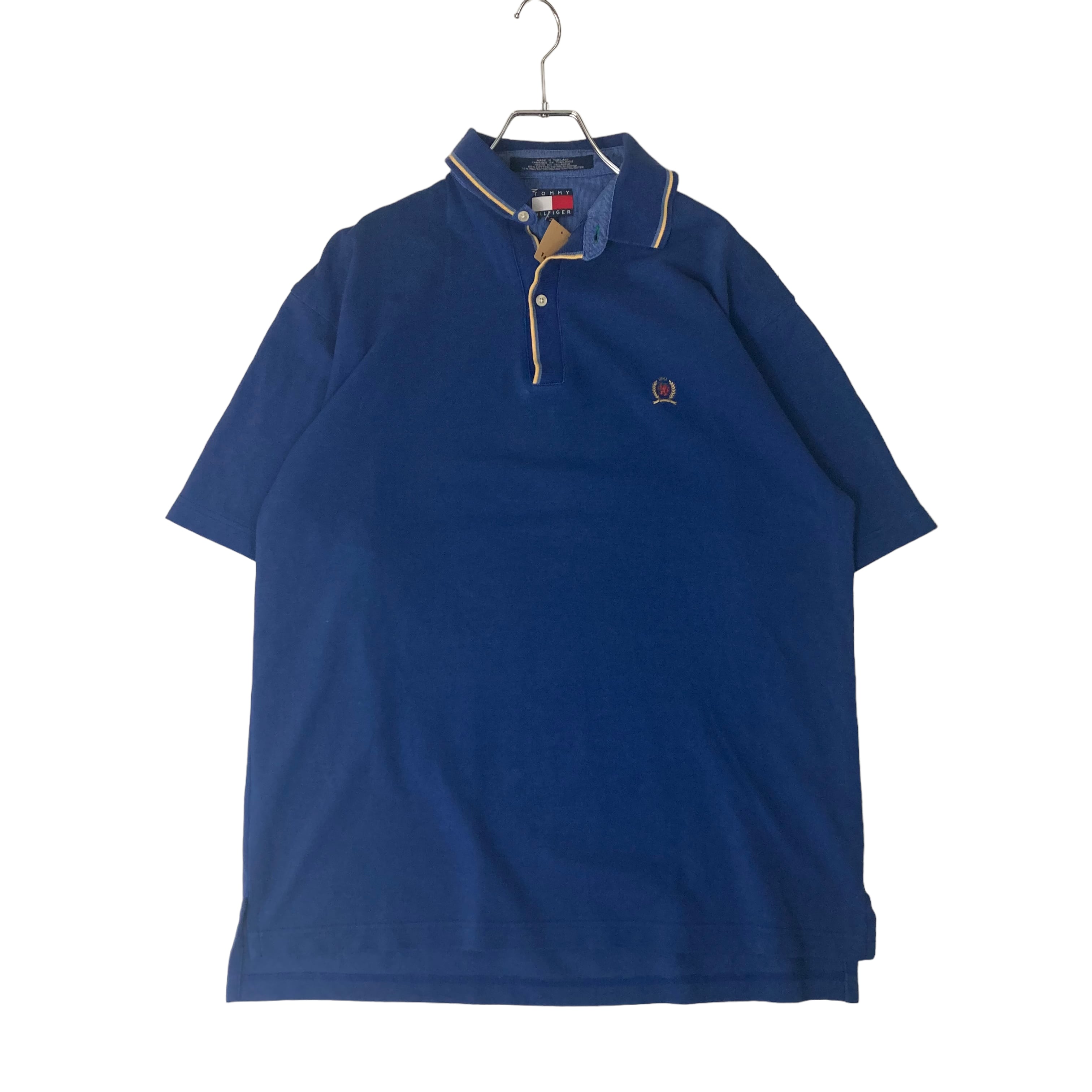90s】TOMMY HILFIGER 半袖ポロシャツ M 刺繍 Vintage | 古着屋OLDGREEN