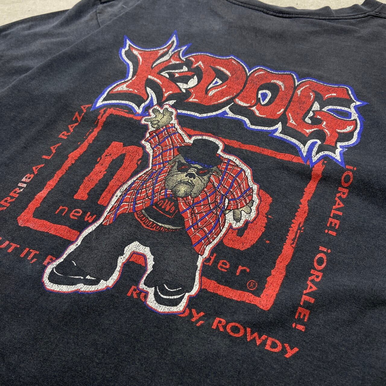 90年代 USA製 K-DOG nWo プロレス プリントTシャツ メンズL 古着 90s 
