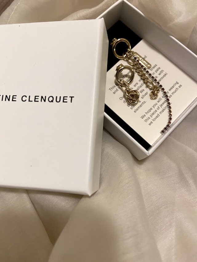 JUSTINE CLENQUET シェルビーピアス Shelby earrings ジュスティーヌ 