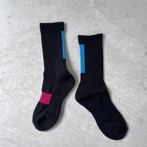 FAKUI / 【22-24cm】asymmetry  socks FK-273