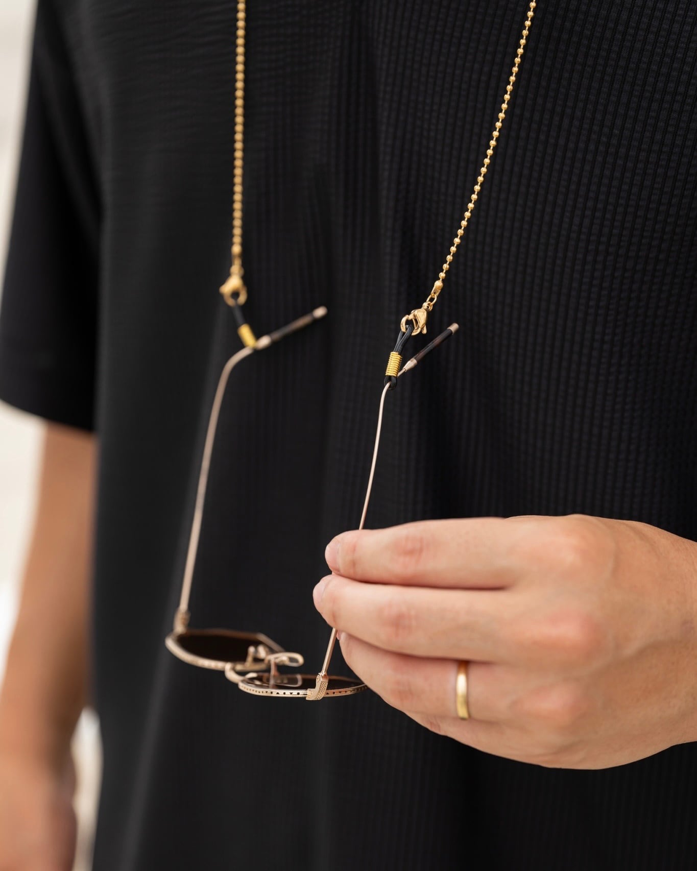ball chain glass cord［RN23-015］ | rifiny